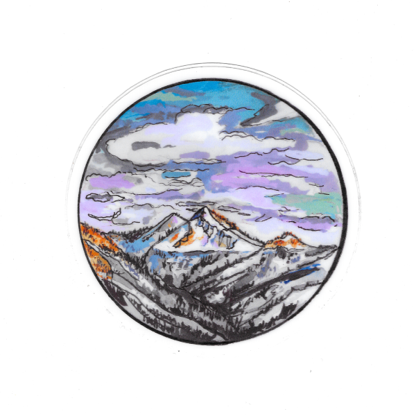 Стикеры закат