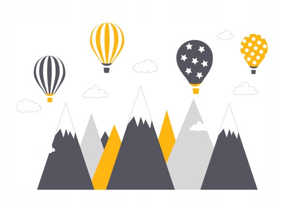 Стикеры горы