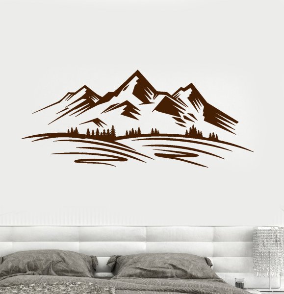 Стикеры горы