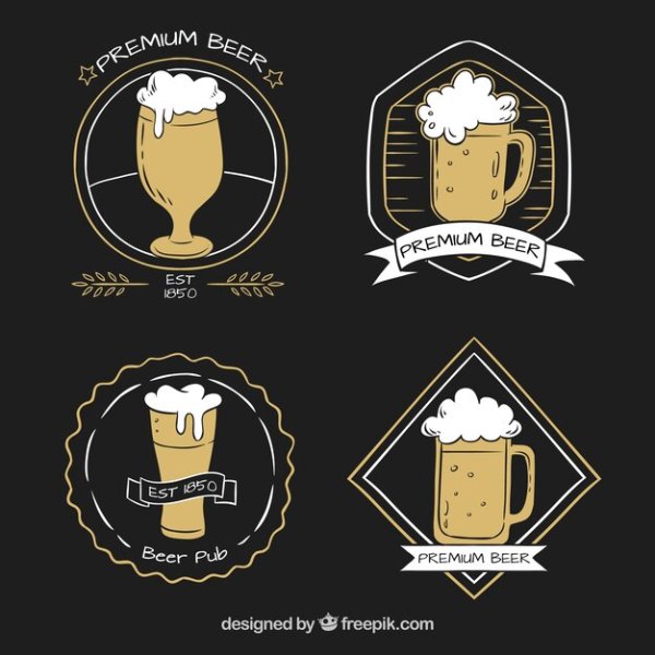 Пиво вектор Стикеры