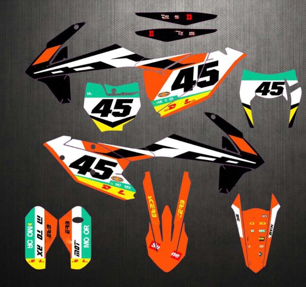 Наклейки KTM EXC EXC 350