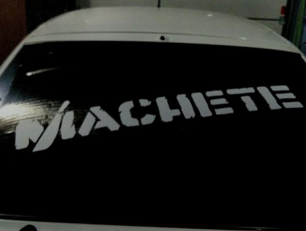 Наклейка мачете альфард групп