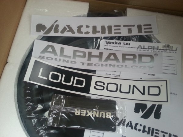 Наклейки альфард мачете