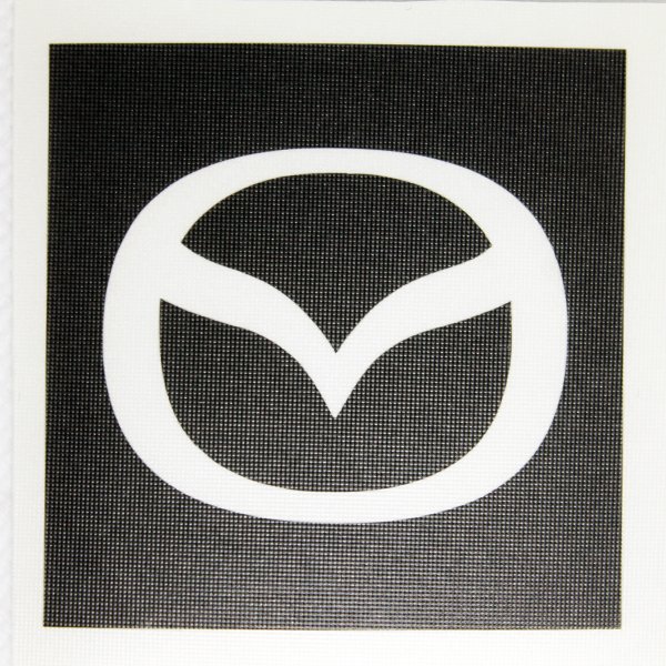 Наклейки на диски Hyundai Black 56 мм линза