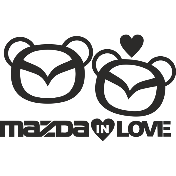 Наклейки на мазду 3