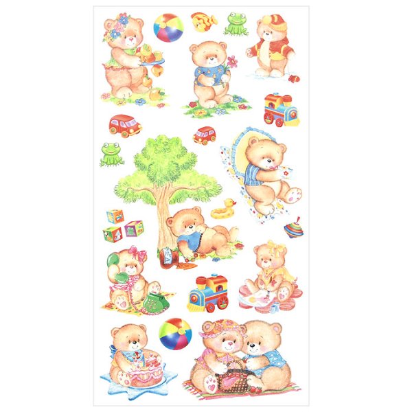 Наклейка - Медвежонок