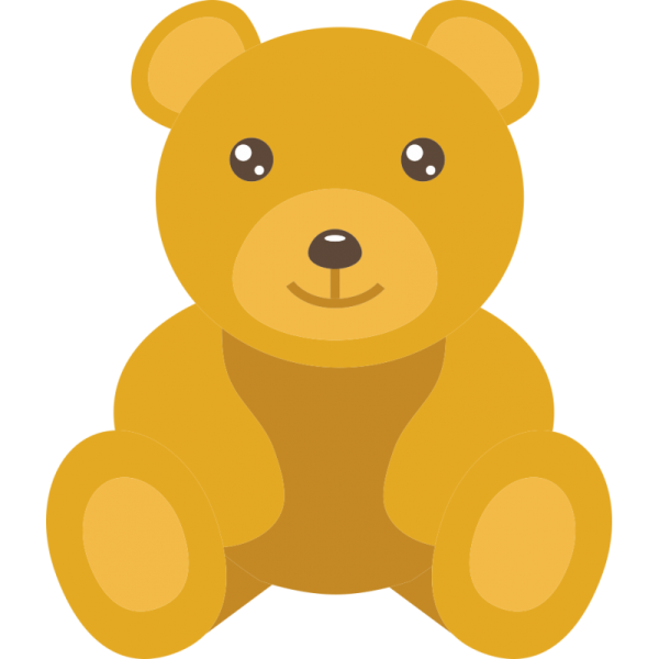 Наклейка - Медвежонок