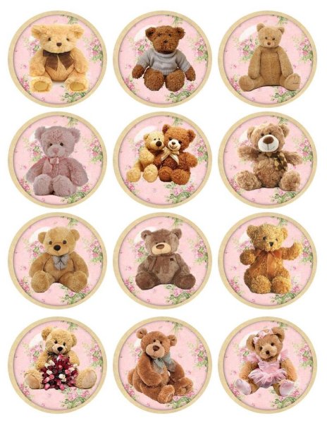 Стикеры медведь