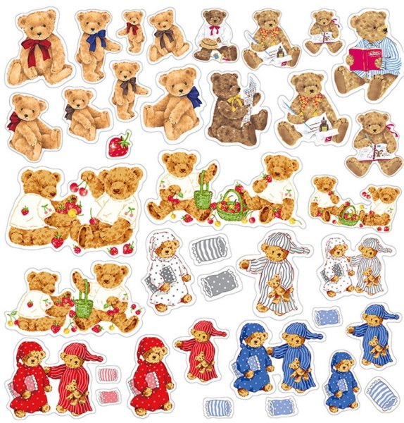 Стикеры медведь