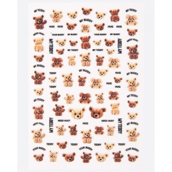 Наклейка - Медвежонок