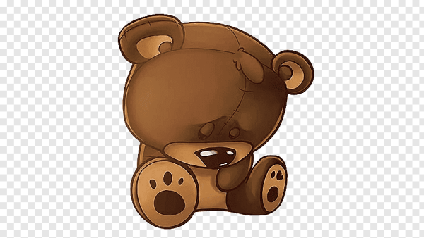 Наклейка - Медвежонок