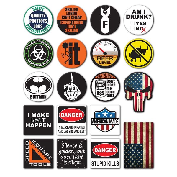 Грубые Стикеры наклейки