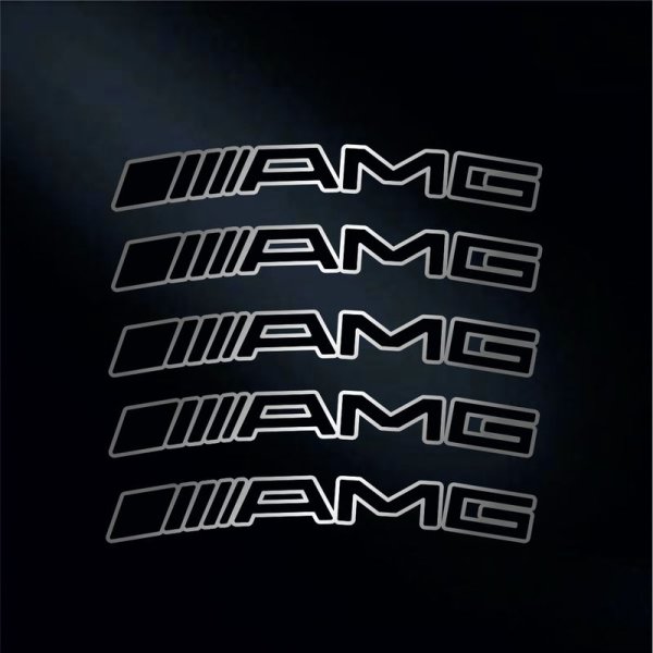 Наклейки на авто AMG