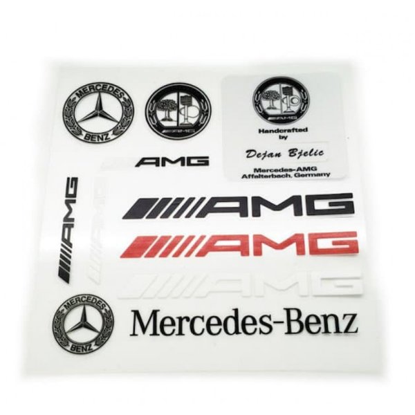 Наклейки на авто AMG