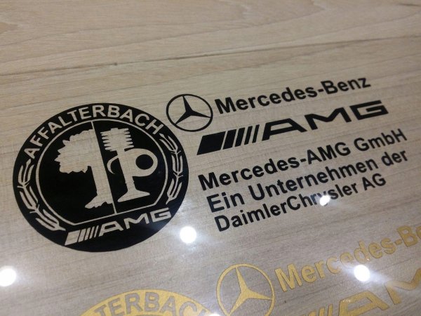 Винил на Мерседес АМГ