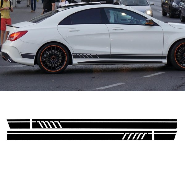 Наклейка Мерседес w204 AMG
