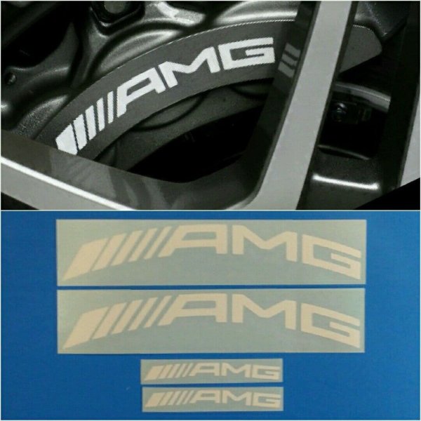 Наклейка AMG на диск