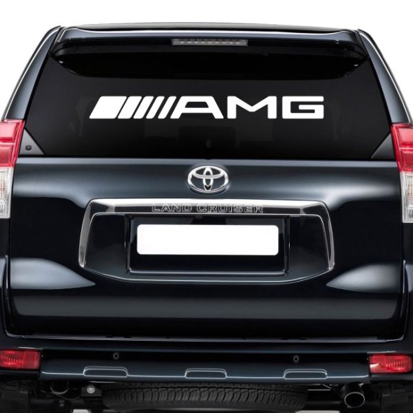 Наклейка АМГ на Мерседес 205