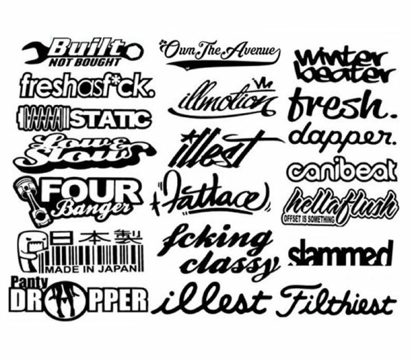 Stance наклейки