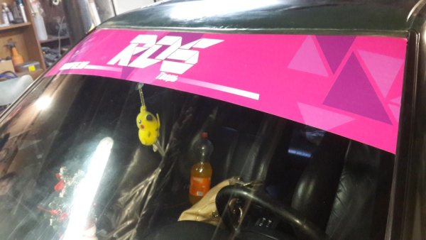 RDS наклейка на лобовое