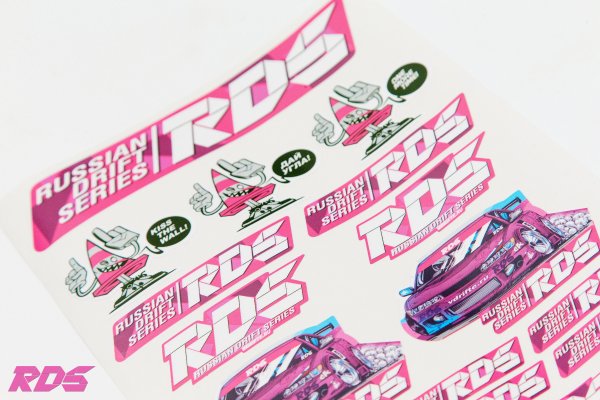 Наклейки дрифт RDS