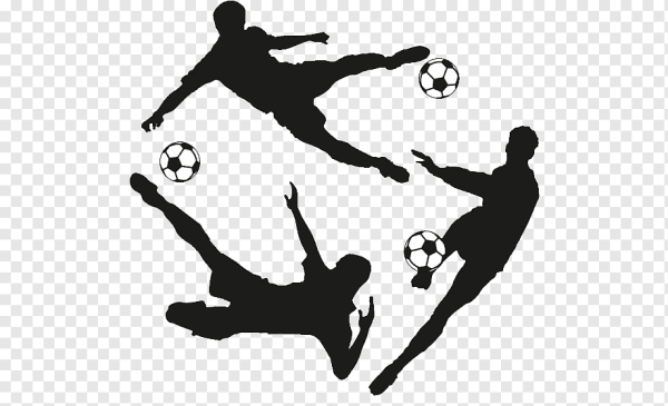 Силуэт футболиста