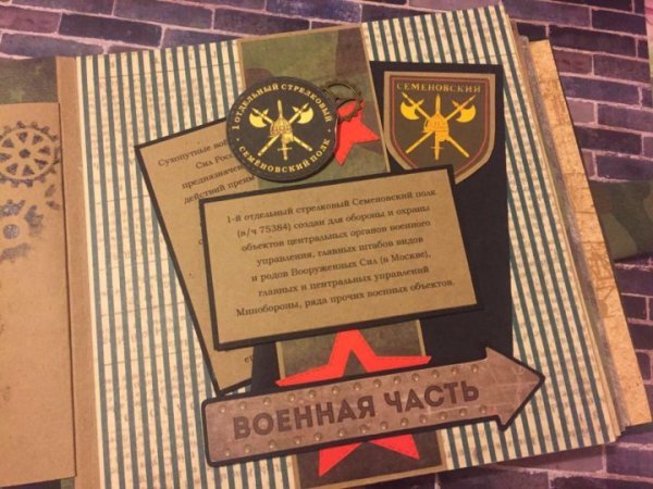 Карточки для армейского альбома