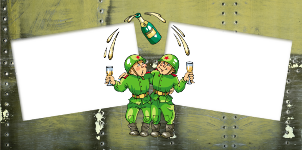 Рамки для дембельского альбома