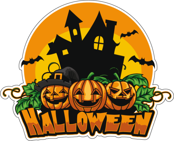 Стикеры для Хэллоуина