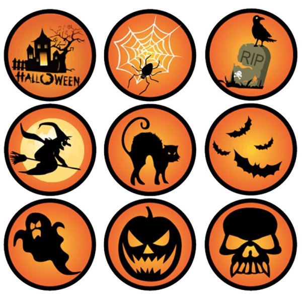 Стикеры Хэллоуин