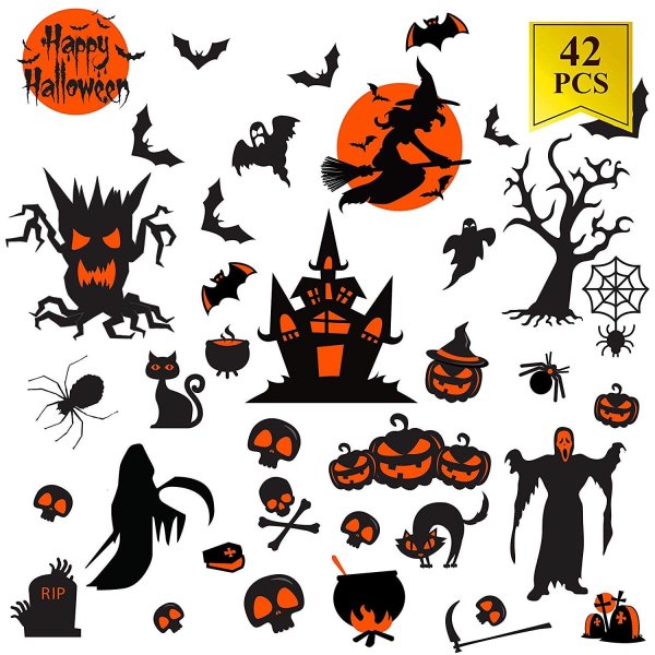 Наклейки на Хэллоуин
