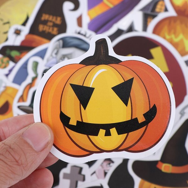 Маленькие наклейки на Хэллоуин