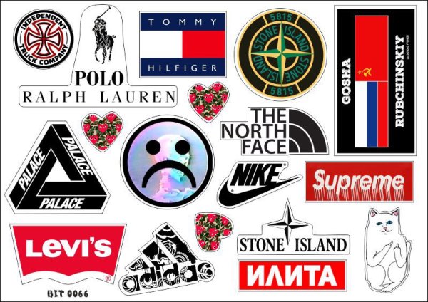Брендовые Стикеры