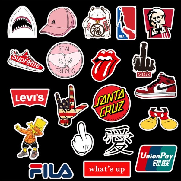 Брендовые Стикеры