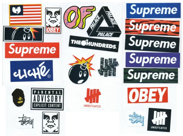 Стикеры брендов