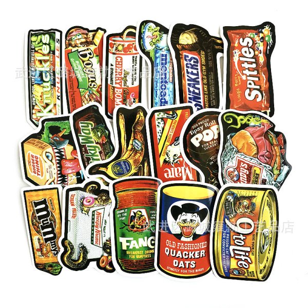 Квадратные Стикеры для бренда