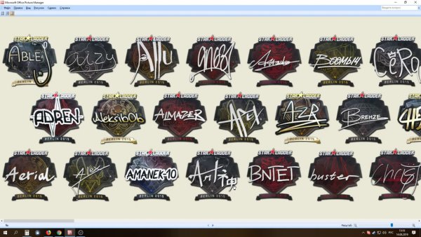 Наклейка Зевс КС го