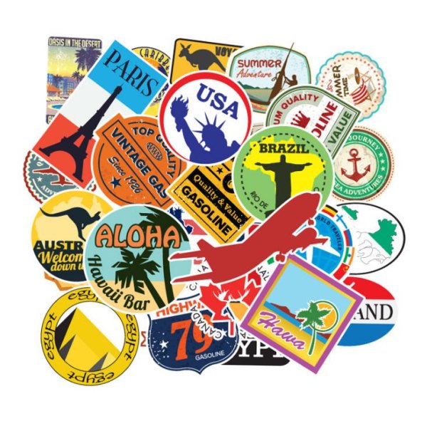 Стикер "путешествие"