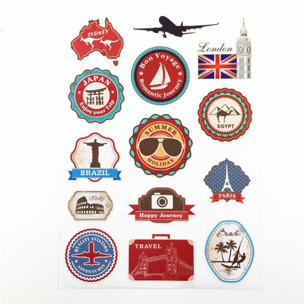 Стикер "путешествие"