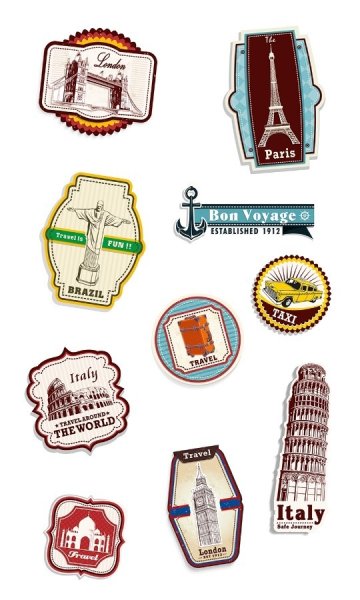 Стикер "путешествие"