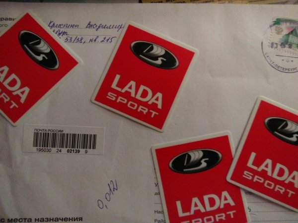 Lada Sport наклейка