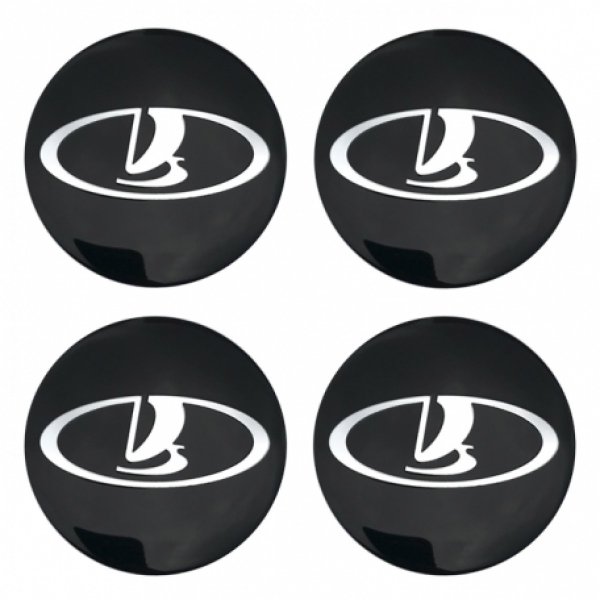 Наклейки на колпаки SJS/SKS С логотипом Skoda 76 мм