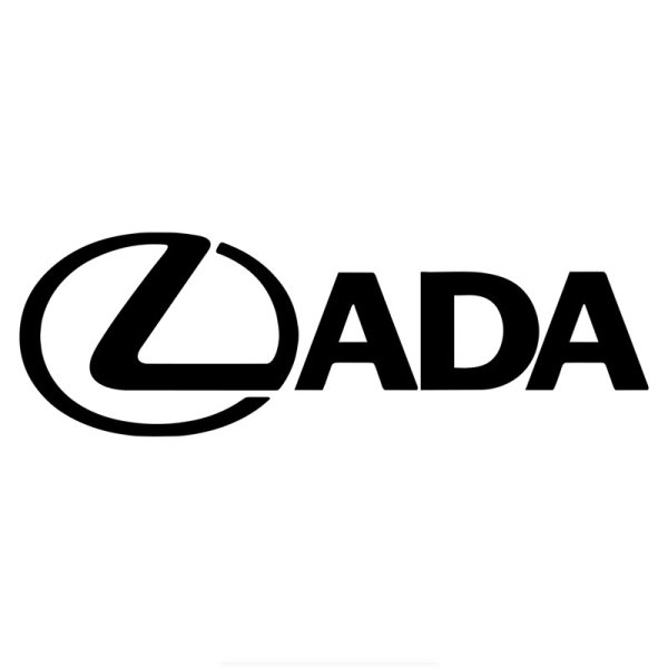 Наклейка Лада Лексус