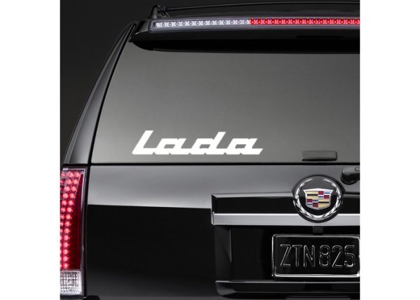 Наклейка Lada cc