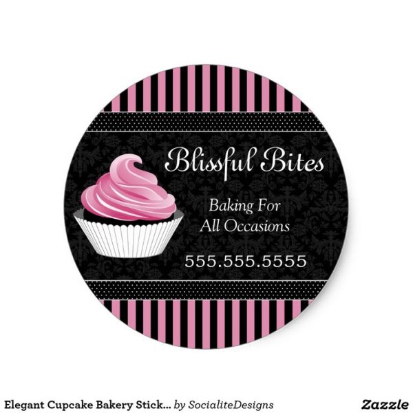 Этикетка для кондитерской