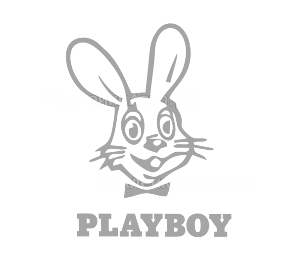 Наклейки на автомобиль плейбой