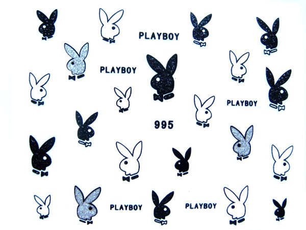 Playboy наклейка на машину