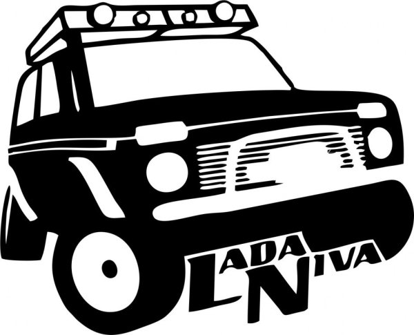 Лада Нива 4х4 значок