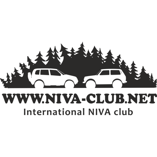 Наклейки off Road 4x4 Нива