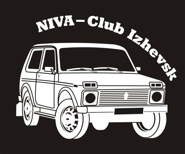 Наклейка 4x4 off Road Нива Шевроле